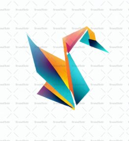 Abstrakter Origami